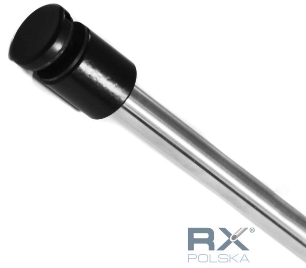 Glassholder Portfenetr Ø 30mm med stang 16x320mm, AISI 304, RALL9005 - Bilde 6