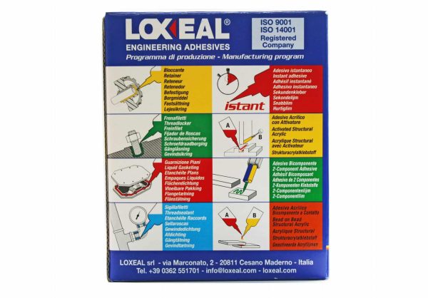 Lim Loxeal MINI UV 30-35 MIDDELVISKOSITET, 10 ml, MOTSISTENDE MOT FUKTIGHET - Bilde 4