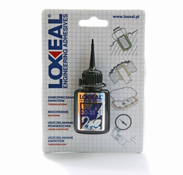 Lim Loxeal MINI UV 30-35 MIDDELVISKOSITET, 10 ml, MOTSISTENDE MOT FUKTIGHET