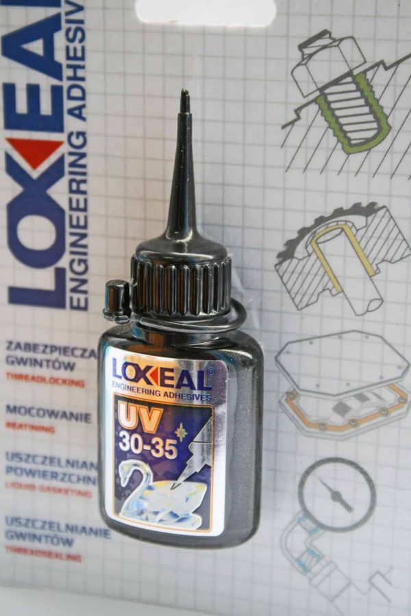 Lim Loxeal MINI UV 30-35 MIDDELVISKOSITET, 10 ml, MOTSISTENDE MOT FUKTIGHET - Bilde 2