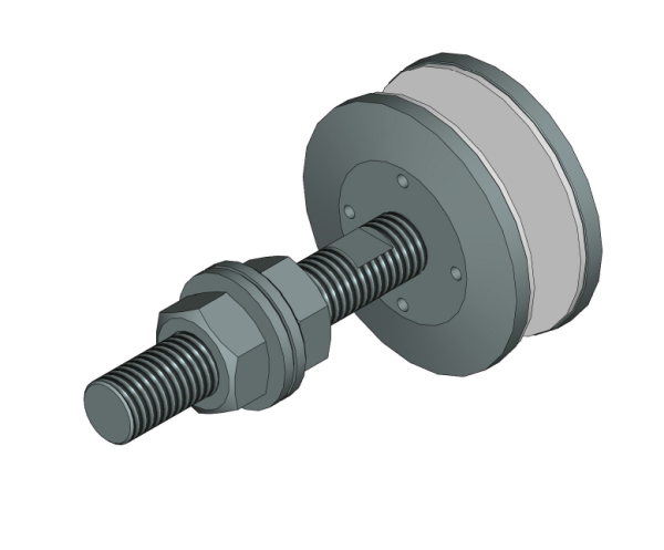 Glassadapter fi 60mm M14 AISI 316, SATIN - Bilde 5