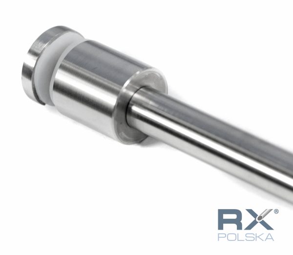 Glassholder Portfenetr Ø 30mm med stang 16x320mm, AISI 304, SATIN - Bilde 5