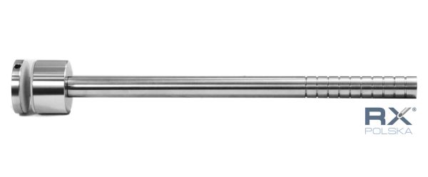 Glassholder Portfenetr Ø 50mm med stang 20x320mm, AISI 304, SATIN - Bilde 3