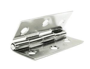Hengsel 40x50x0,8 type E, AISI 304, SATIN