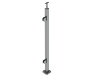 Stolper 40 x 40 mm for glassrekkverk