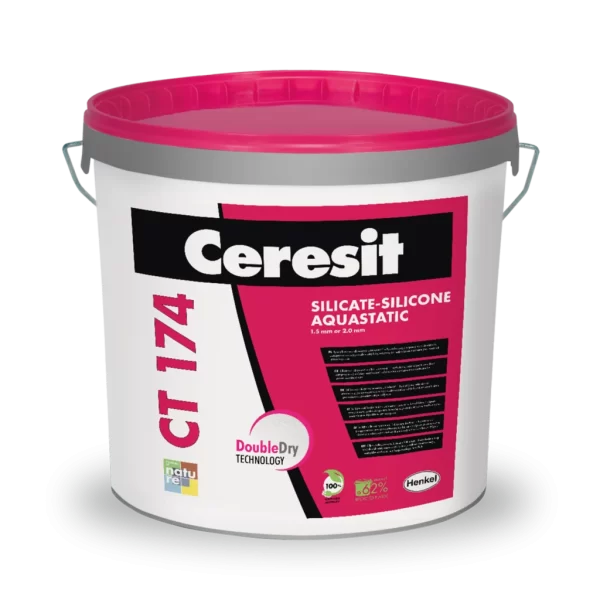 CERESIT CT 174 SILIKAT SILIKON AQUASTATIC SLUTTPUSS RENDER