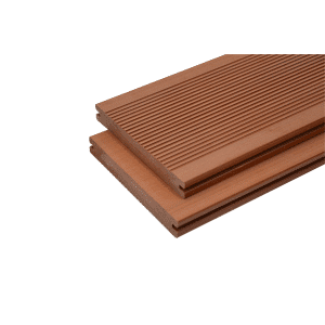 KOMPOSITT TERRASSEBORD SANDØY REDWOOD 143 x 20 x 3600 mm
