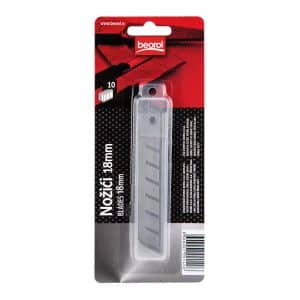 BLADER FOR TAPETKNIV 18 MM –  PAKKE MED 10 BLADER