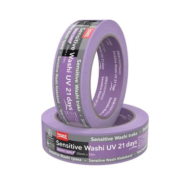 SENSITIV MASKERINGSTAPE 30 MM X 33 M – UV-SIKKER 21 DAGER - Bilde 2