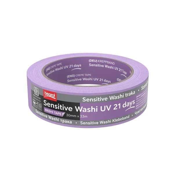 SENSITIV MASKERINGSTAPE 30 MM X 33 M – UV-SIKKER 21 DAGER - Bilde 3