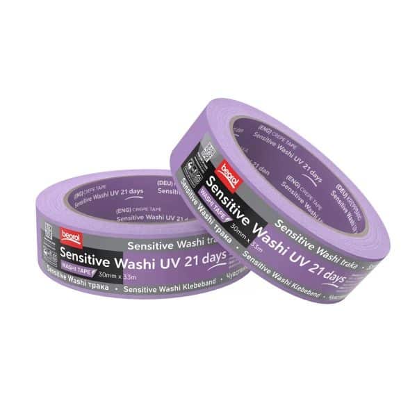 SENSITIV MASKERINGSTAPE 30 MM X 33 M – UV-SIKKER 21 DAGER