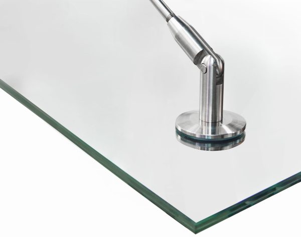 Glassbaldakin størrelse 1200 x 900 mm med 2 stk oppheng - Bilde 3