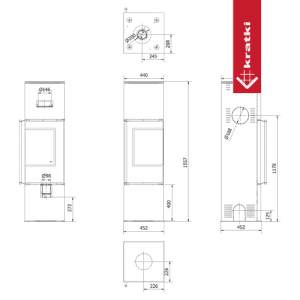 Kratki - REN M - Frittstående